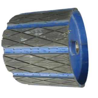 polea de tambor de cabeza